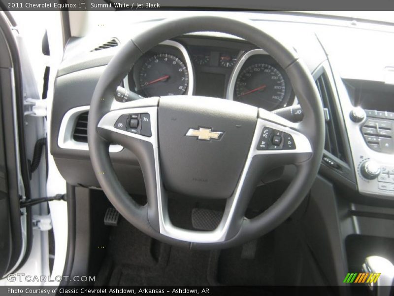 Summit White / Jet Black 2011 Chevrolet Equinox LT