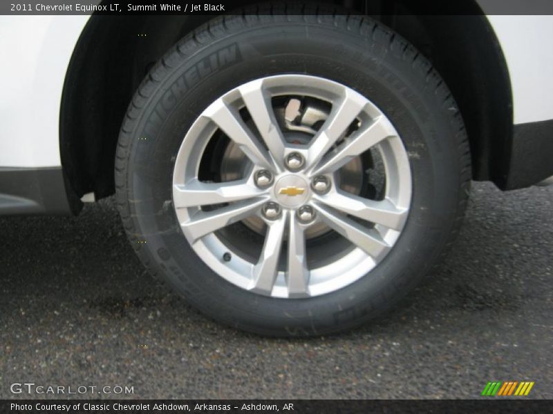 Summit White / Jet Black 2011 Chevrolet Equinox LT