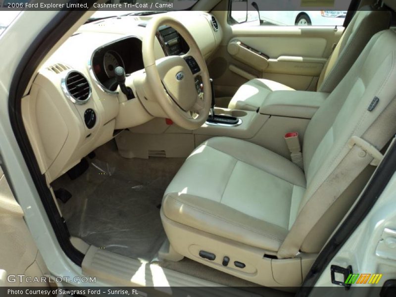  2006 Explorer Limited Camel Interior