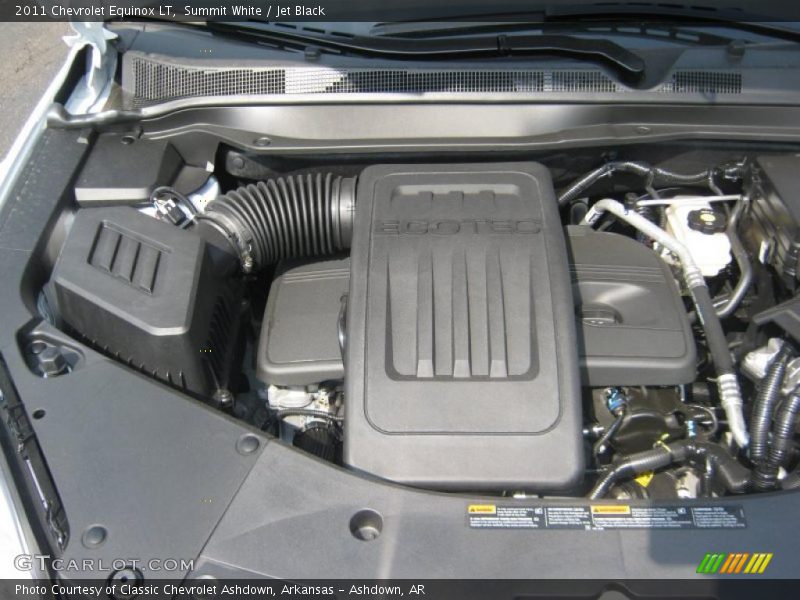 Summit White / Jet Black 2011 Chevrolet Equinox LT