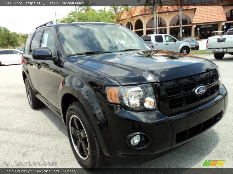 Black / Charcoal Black 2010 Ford Escape XLT