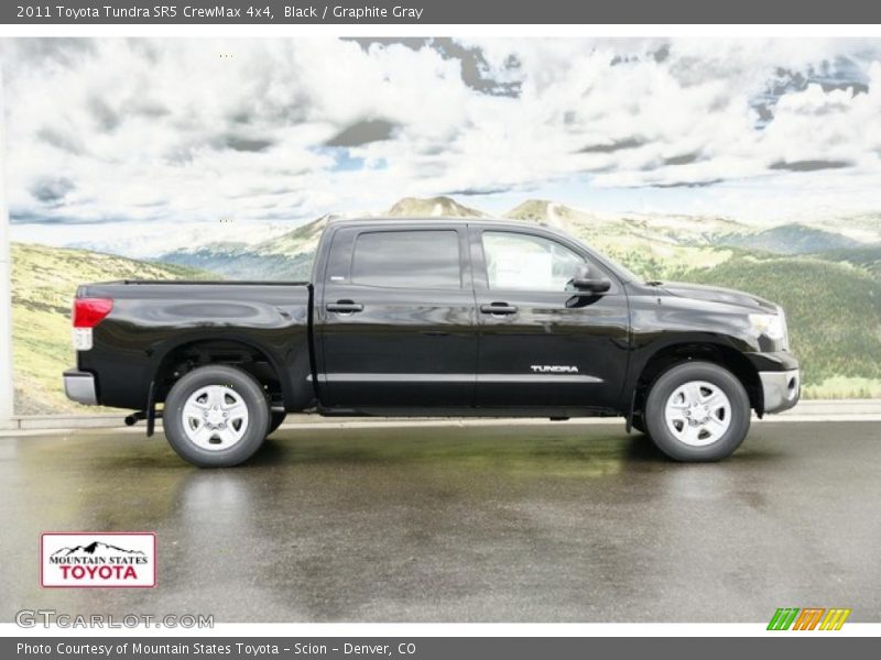 Black / Graphite Gray 2011 Toyota Tundra SR5 CrewMax 4x4