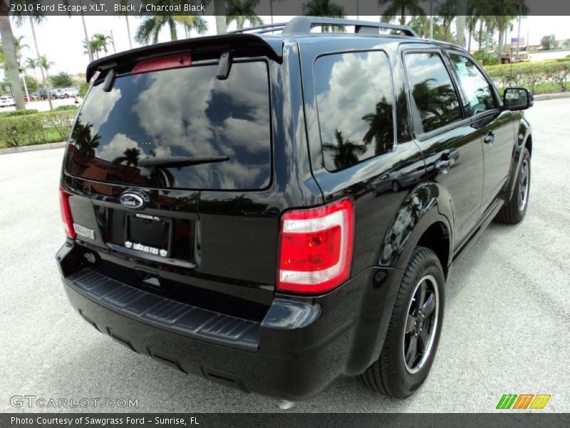 Black / Charcoal Black 2010 Ford Escape XLT