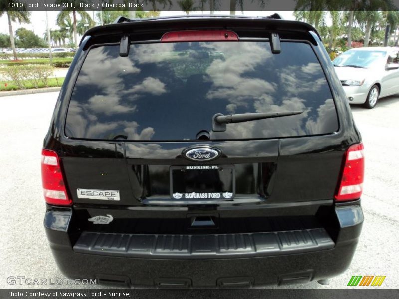 Black / Charcoal Black 2010 Ford Escape XLT
