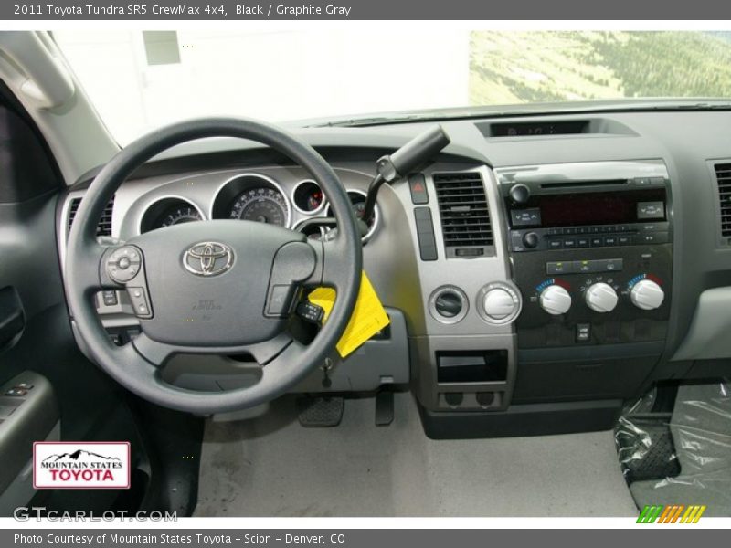 Black / Graphite Gray 2011 Toyota Tundra SR5 CrewMax 4x4