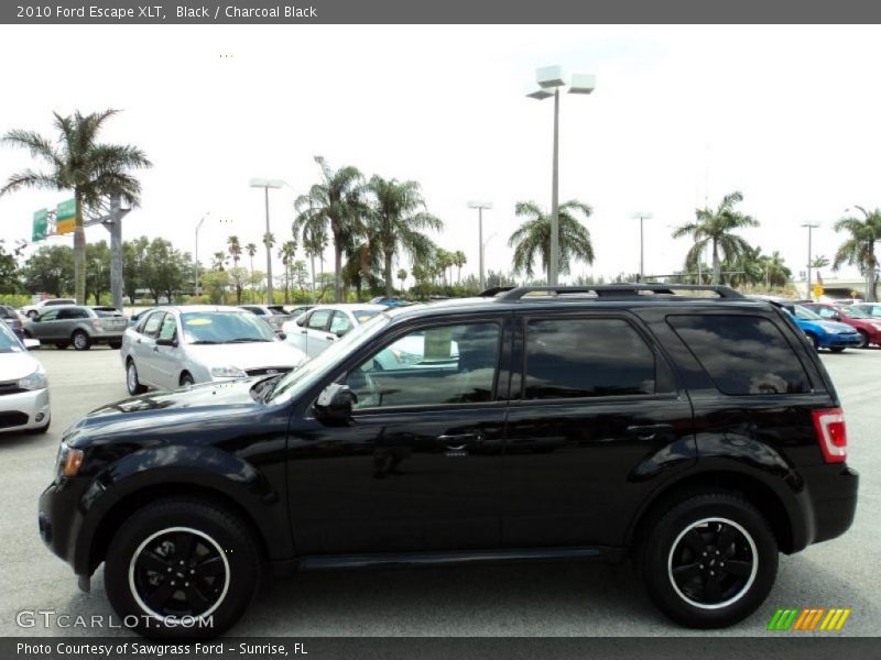 Black / Charcoal Black 2010 Ford Escape XLT