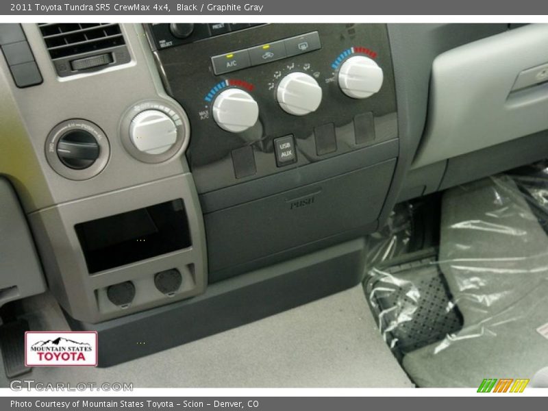 Black / Graphite Gray 2011 Toyota Tundra SR5 CrewMax 4x4
