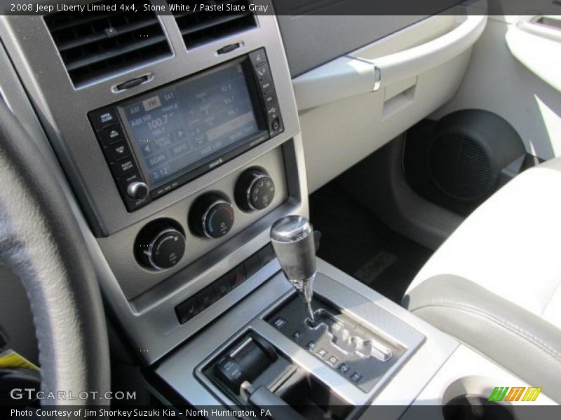 Stone White / Pastel Slate Gray 2008 Jeep Liberty Limited 4x4