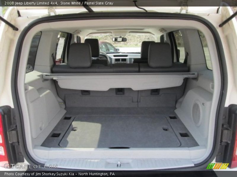 Stone White / Pastel Slate Gray 2008 Jeep Liberty Limited 4x4