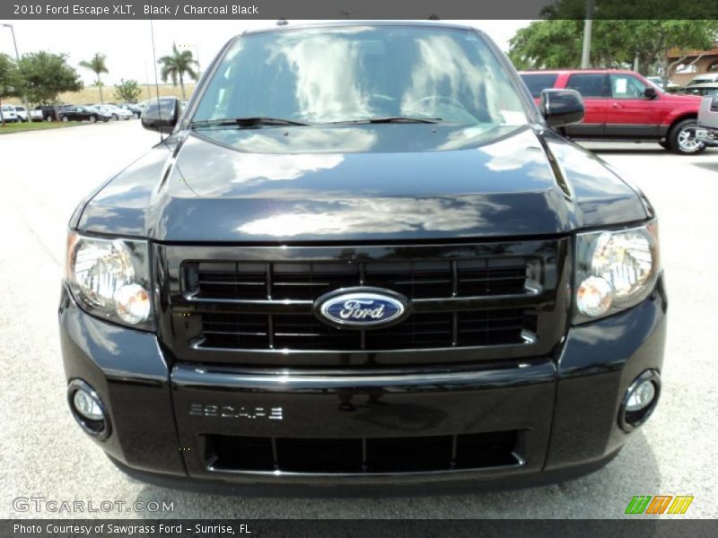 Black / Charcoal Black 2010 Ford Escape XLT