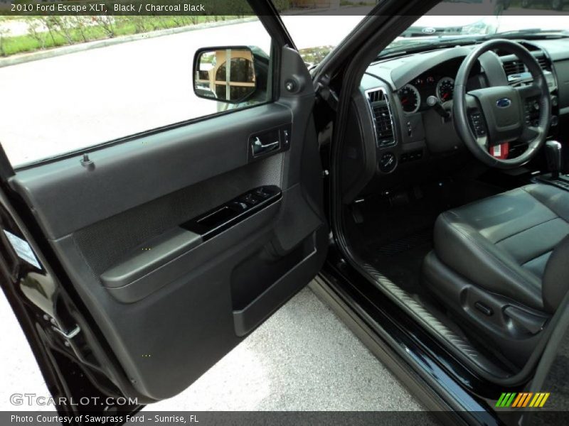 Black / Charcoal Black 2010 Ford Escape XLT