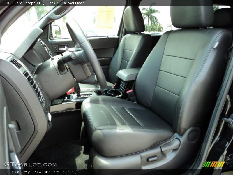 Black / Charcoal Black 2010 Ford Escape XLT