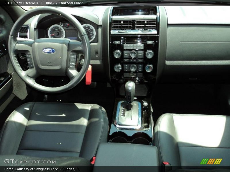 Black / Charcoal Black 2010 Ford Escape XLT