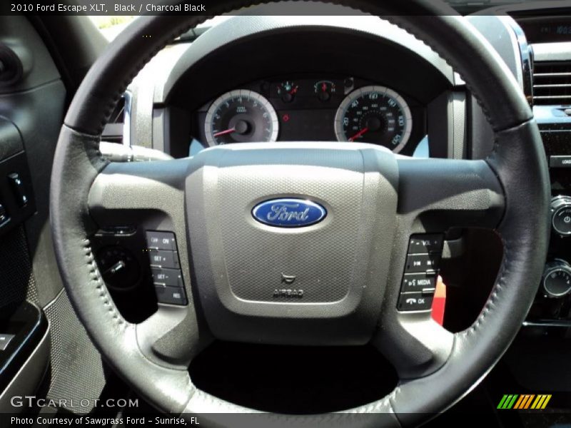 Black / Charcoal Black 2010 Ford Escape XLT