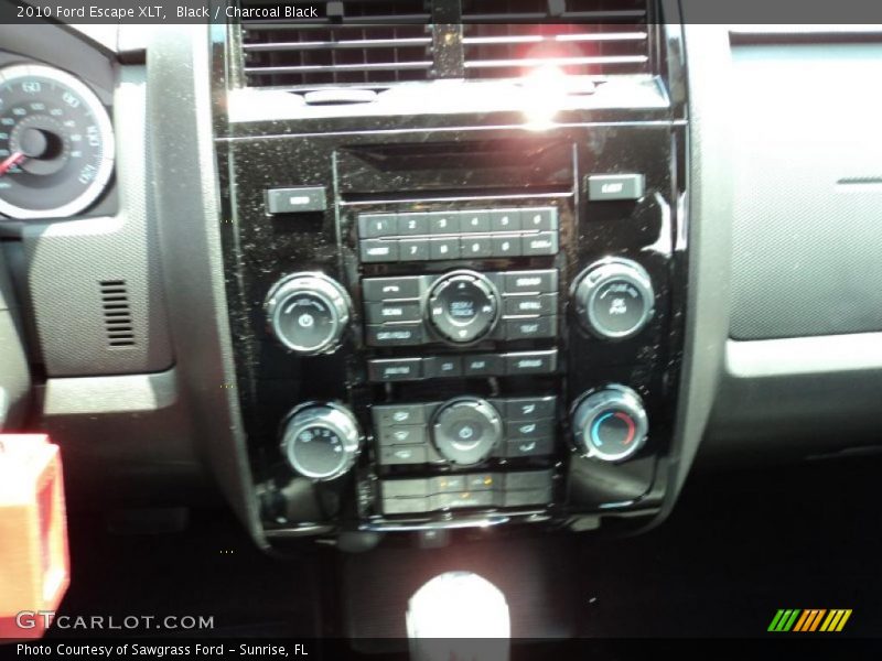 Black / Charcoal Black 2010 Ford Escape XLT