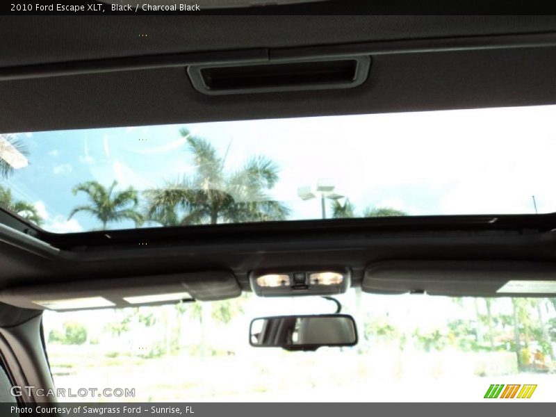 Black / Charcoal Black 2010 Ford Escape XLT