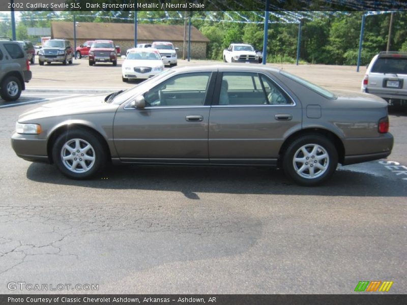 Dark Bronzemist Metallic / Neutral Shale 2002 Cadillac Seville SLS