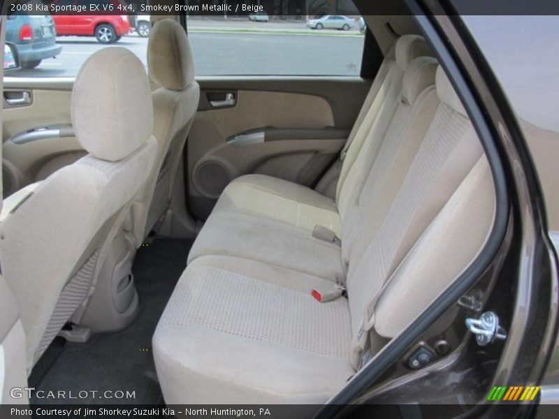 Smokey Brown Metallic / Beige 2008 Kia Sportage EX V6 4x4