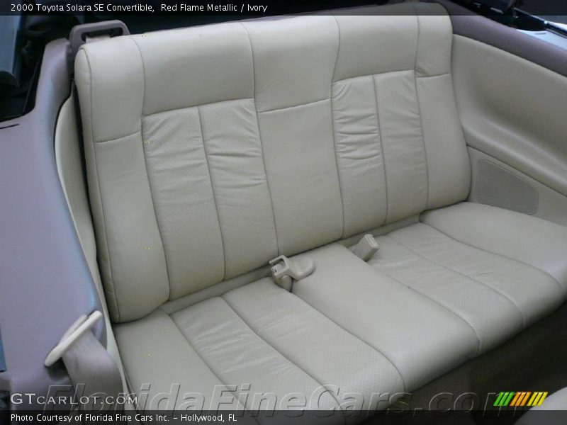 Red Flame Metallic / Ivory 2000 Toyota Solara SE Convertible