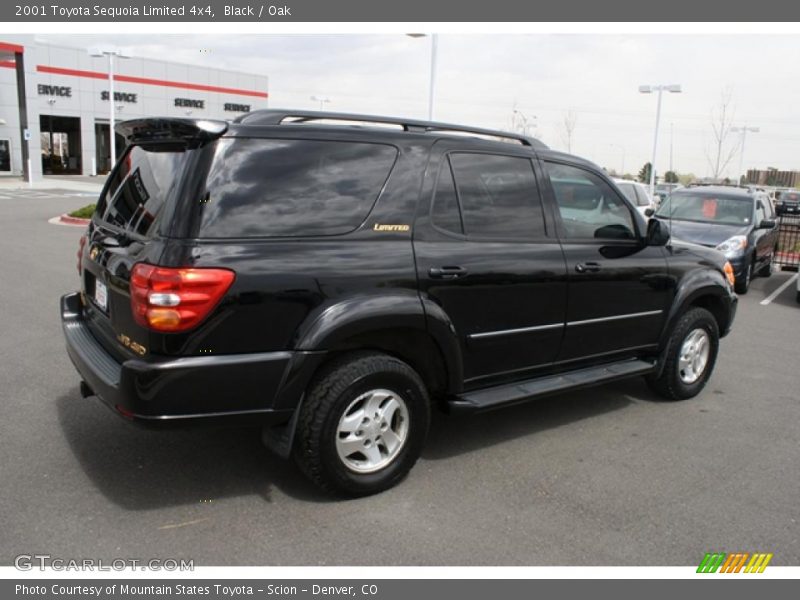 Black / Oak 2001 Toyota Sequoia Limited 4x4