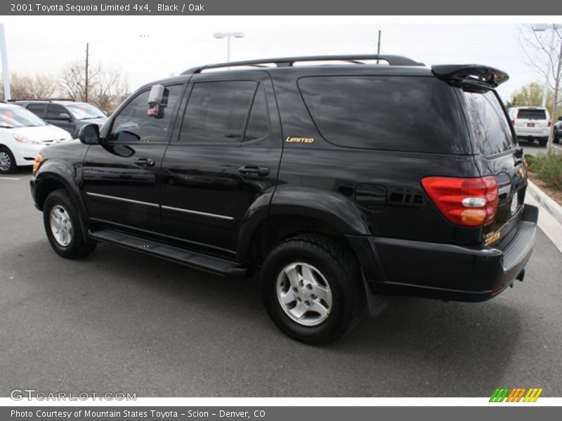 Black / Oak 2001 Toyota Sequoia Limited 4x4