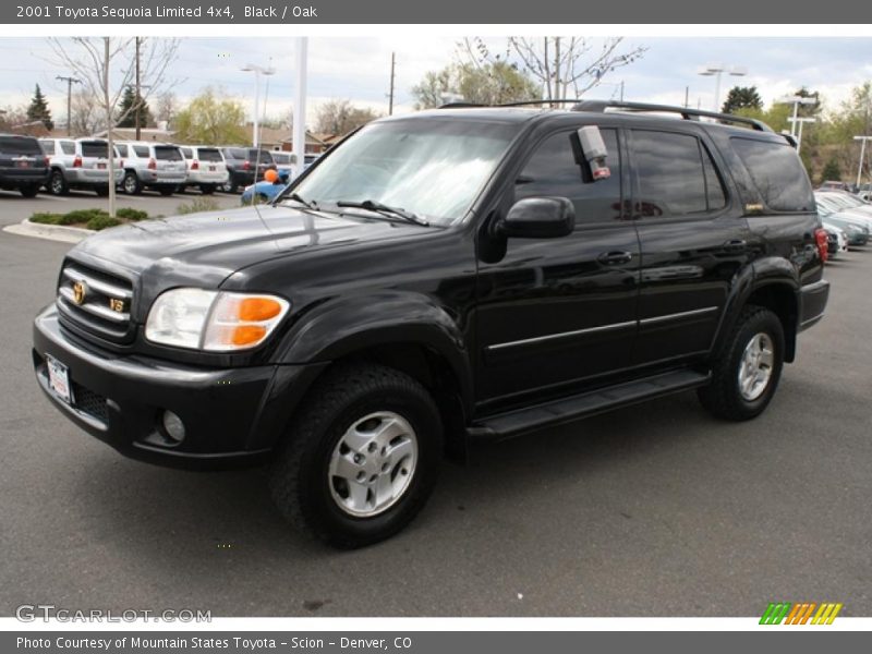 Black / Oak 2001 Toyota Sequoia Limited 4x4