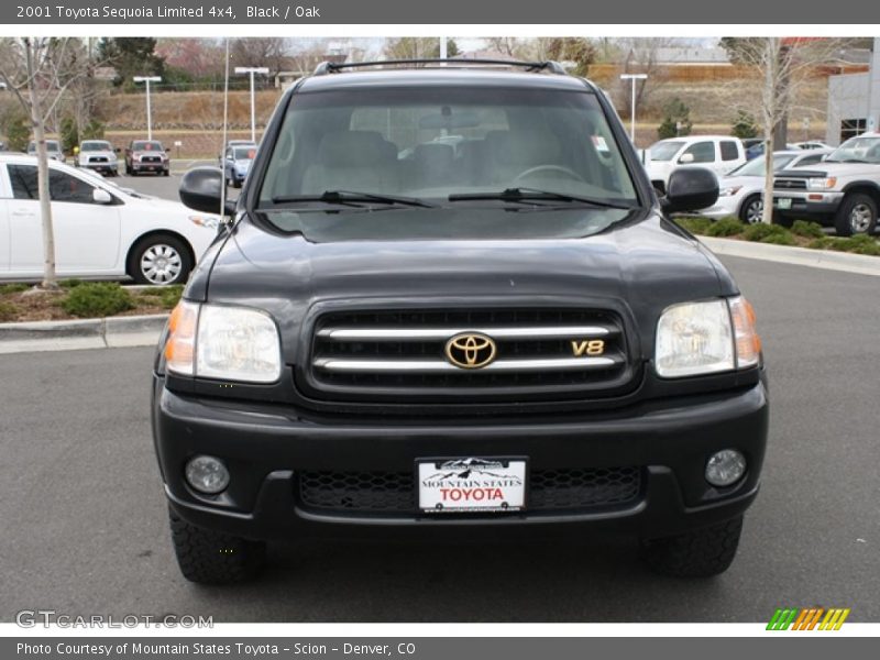 Black / Oak 2001 Toyota Sequoia Limited 4x4