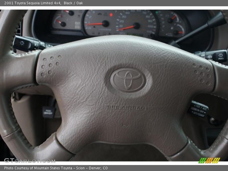 Black / Oak 2001 Toyota Sequoia Limited 4x4