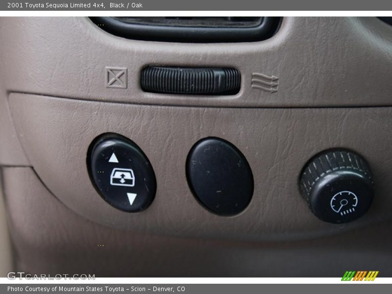 Black / Oak 2001 Toyota Sequoia Limited 4x4
