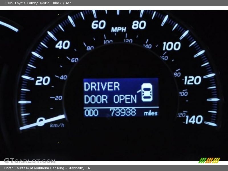 Black / Ash 2009 Toyota Camry Hybrid