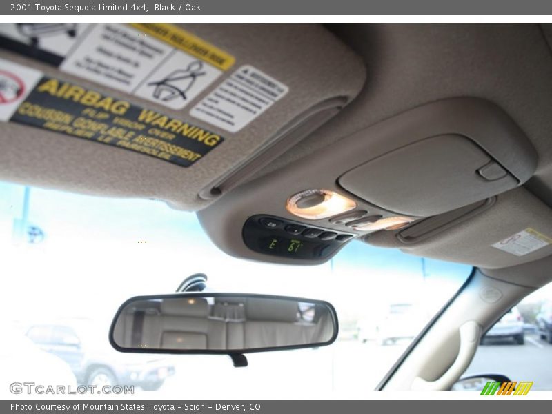 Black / Oak 2001 Toyota Sequoia Limited 4x4