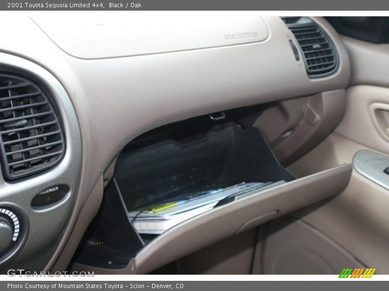 Black / Oak 2001 Toyota Sequoia Limited 4x4