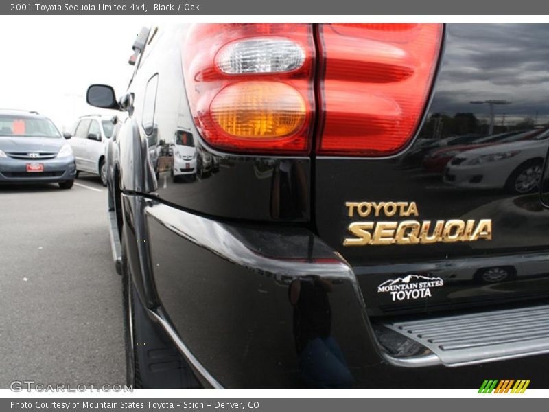 Black / Oak 2001 Toyota Sequoia Limited 4x4