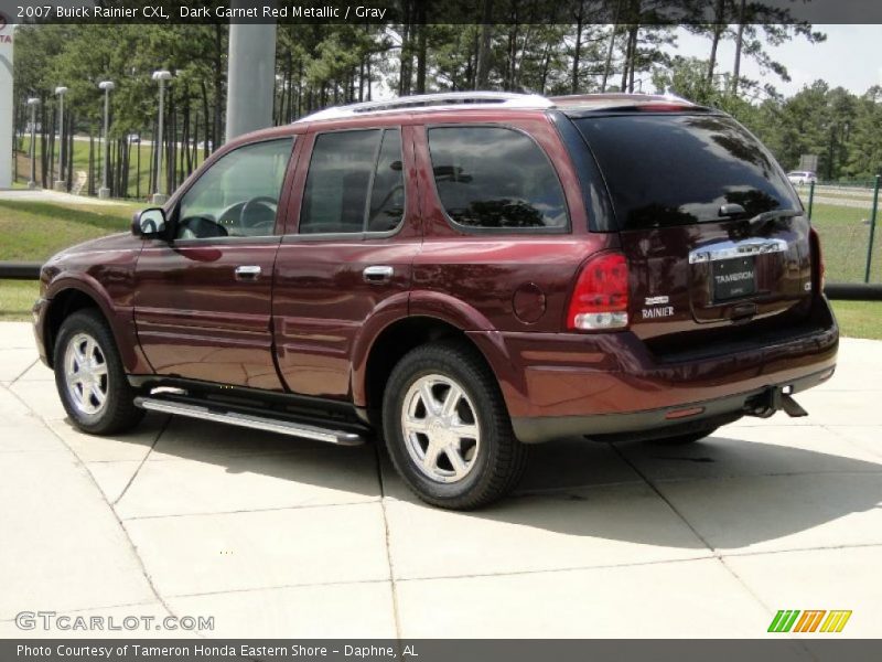 Dark Garnet Red Metallic / Gray 2007 Buick Rainier CXL