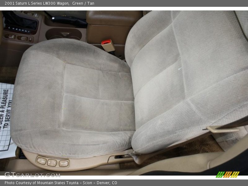 Green / Tan 2001 Saturn L Series LW300 Wagon
