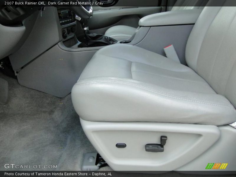 Dark Garnet Red Metallic / Gray 2007 Buick Rainier CXL