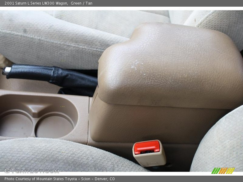 Green / Tan 2001 Saturn L Series LW300 Wagon
