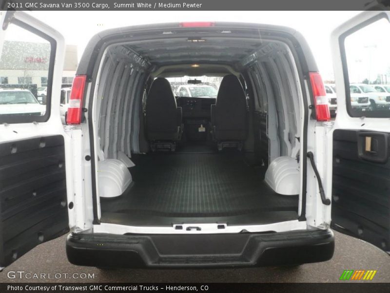 Summit White / Medium Pewter 2011 GMC Savana Van 3500 Cargo