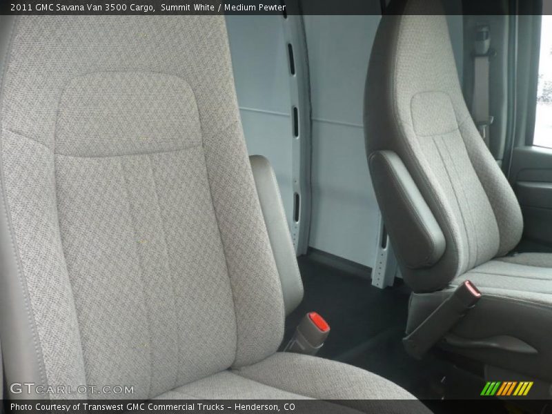 Summit White / Medium Pewter 2011 GMC Savana Van 3500 Cargo