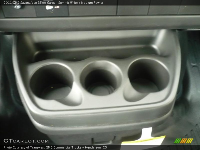 Summit White / Medium Pewter 2011 GMC Savana Van 3500 Cargo