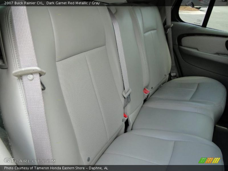 Dark Garnet Red Metallic / Gray 2007 Buick Rainier CXL