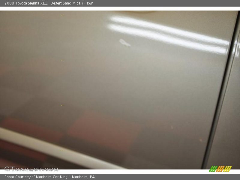 Desert Sand Mica / Fawn 2008 Toyota Sienna XLE
