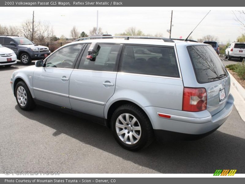 Reflex Silver Metallic / Black 2003 Volkswagen Passat GLS Wagon