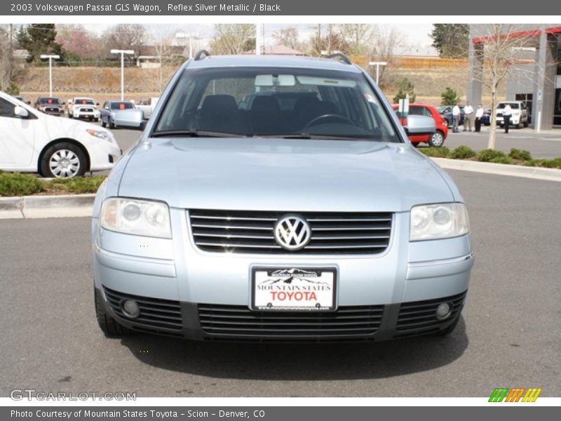 Reflex Silver Metallic / Black 2003 Volkswagen Passat GLS Wagon