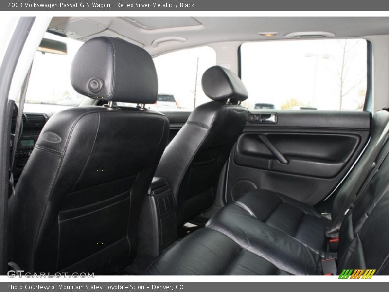 Reflex Silver Metallic / Black 2003 Volkswagen Passat GLS Wagon