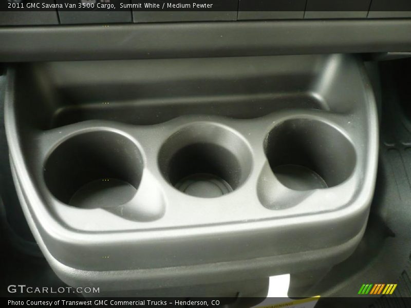 Summit White / Medium Pewter 2011 GMC Savana Van 3500 Cargo