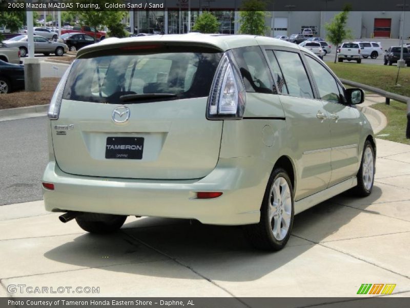 Golden Sand / Sand 2008 Mazda MAZDA5 Touring