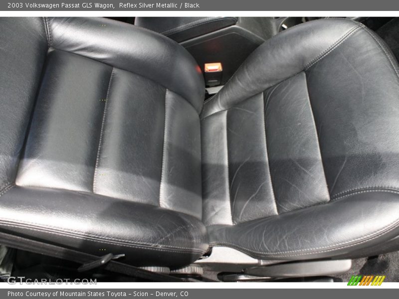 Reflex Silver Metallic / Black 2003 Volkswagen Passat GLS Wagon