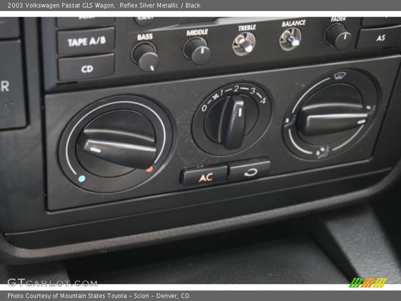 Controls of 2003 Passat GLS Wagon