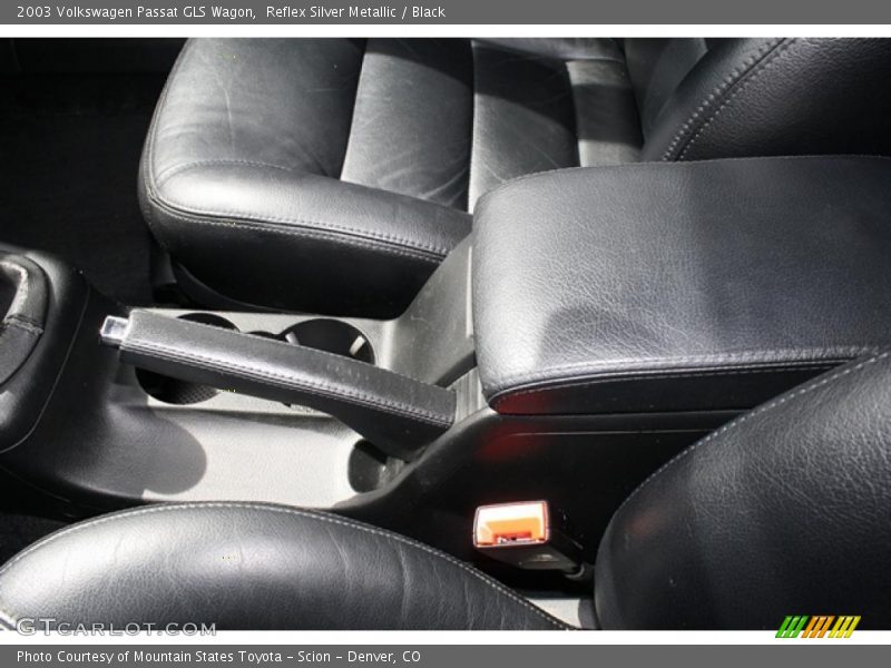 Reflex Silver Metallic / Black 2003 Volkswagen Passat GLS Wagon